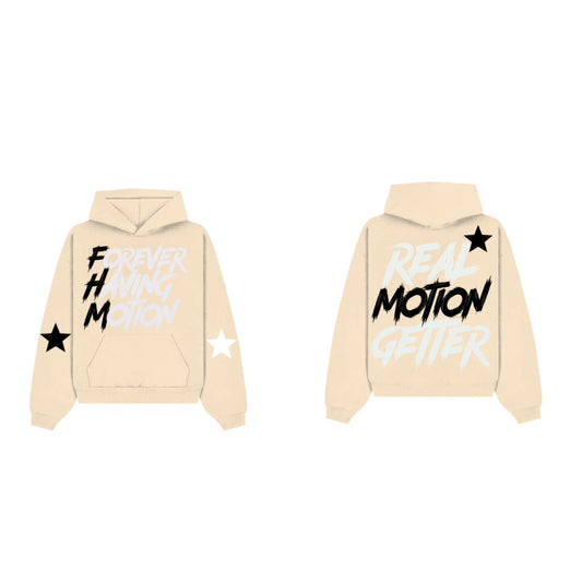 Crème FHM Motion Getter Hoodie