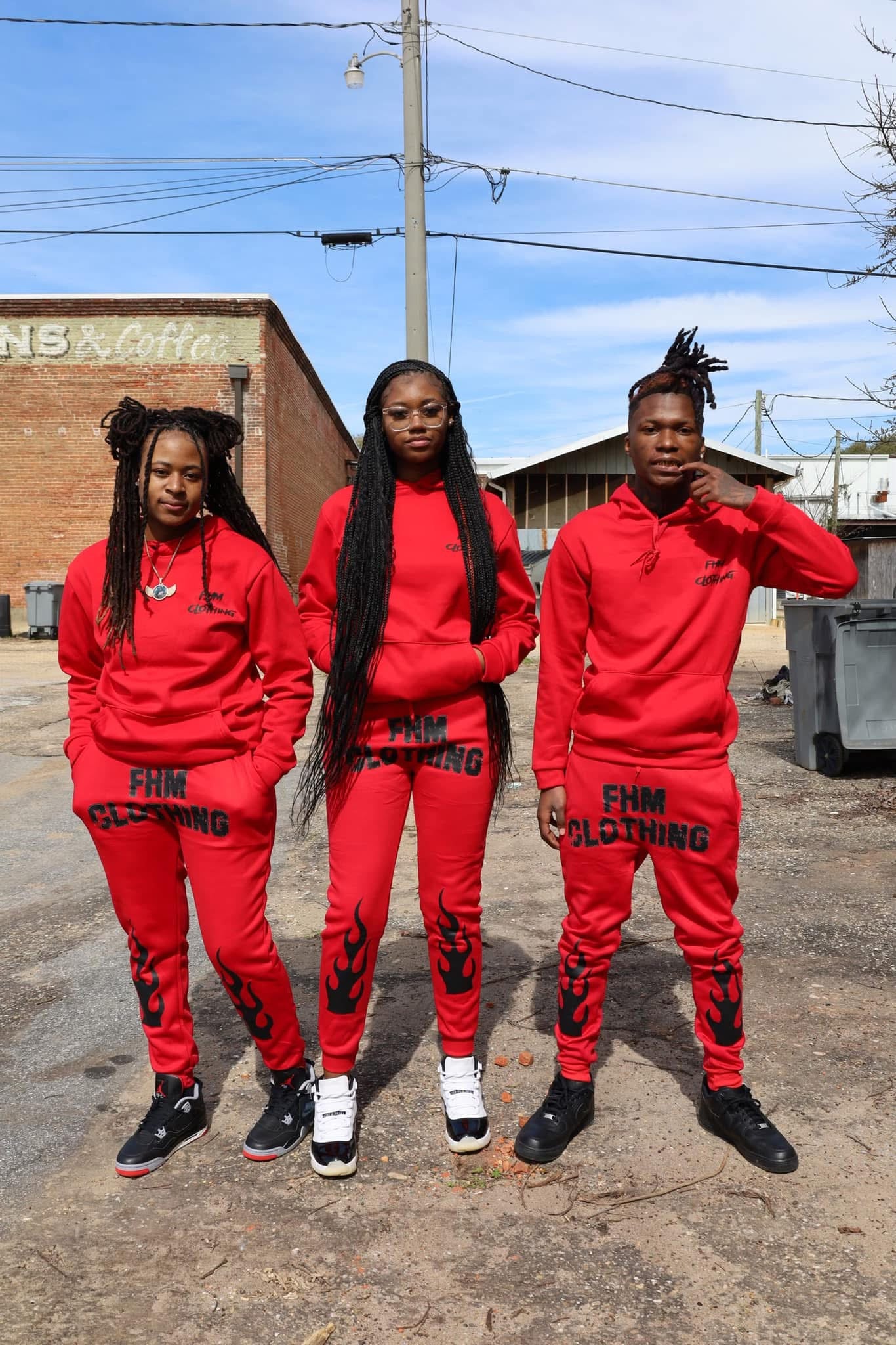 Red FHM Sweatsuits